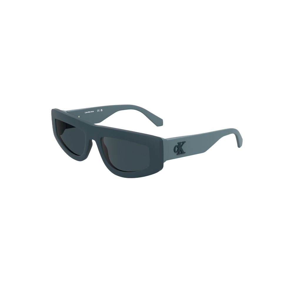 Calvin Klein – Blaue Sonnenbrille aus biobasiertem Stoff