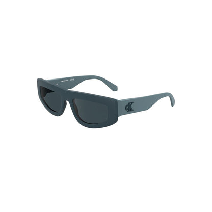 Calvin Klein – Blaue Sonnenbrille aus biobasiertem Stoff