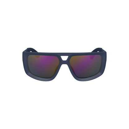 Calvin Klein Herren Sonnenbrille aus Kunststoff, Blau