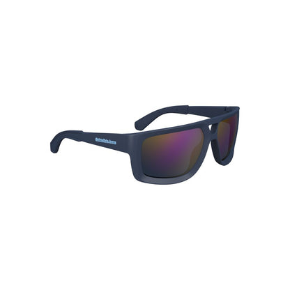 Calvin Klein Herren Sonnenbrille aus Kunststoff, Blau
