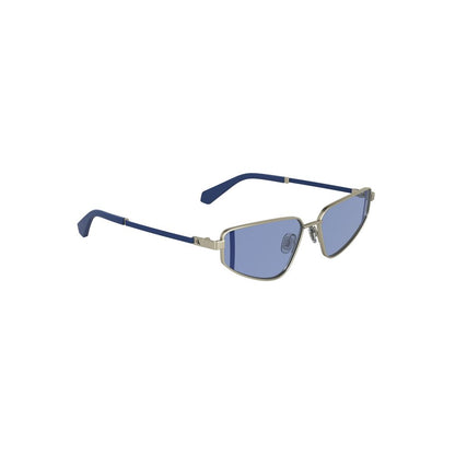 Calvin Klein Graue Metall-Sonnenbrille für Damen