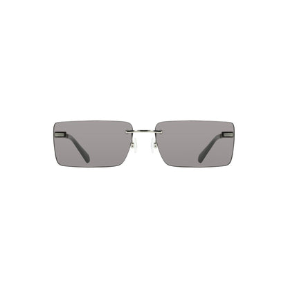 Calvin Klein Damen Sonnenbrille in Schwarz aus Metall