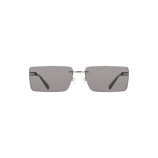 Calvin Klein Damen Sonnenbrille in Schwarz aus Metall