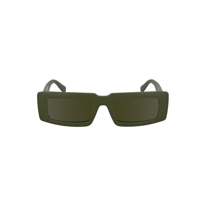 Calvin Klein Sonnenbrille aus Bio-Stoff in Grün