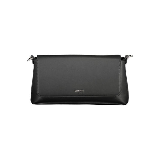 Calvin Klein Schwarze Polyester-Handtasche