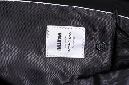 Dolce &amp; Gabbana Dunkelblaue MARTINI Wollblazer-Manteljacke