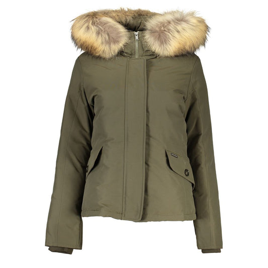 Woolrich Grüne Baumwolljacken und -mäntel