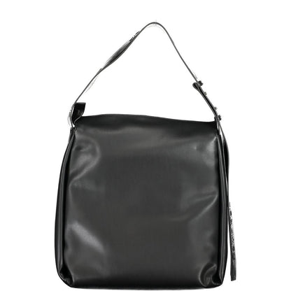 Calvin Klein Schwarze Polyester-Handtasche