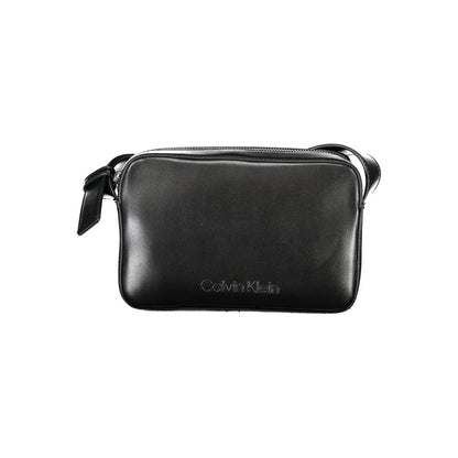 Calvin Klein Schwarze Polyester-Damenhandtasche