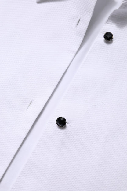 Dolce &amp; Gabbana – Weißes Poloshirt aus Baumwolle mit kurzen Ärmeln und Kragen