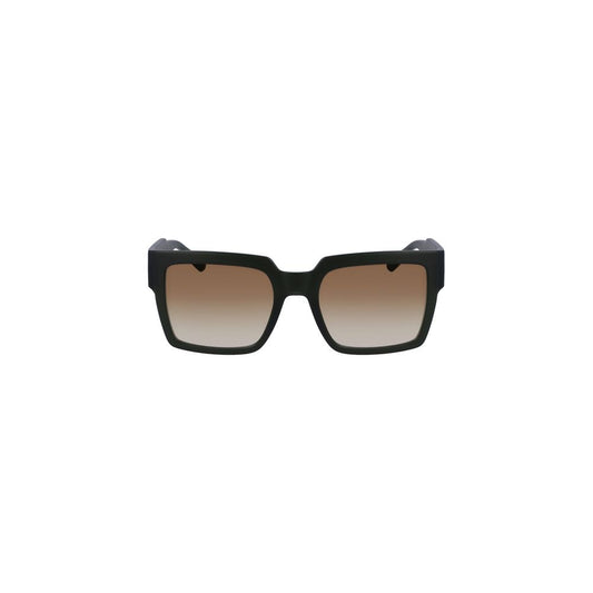 Calvin Klein Braune Kunststoff-Sonnenbrille für Damen