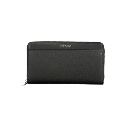 Calvin Klein Schwarze Polyester Damen Geldbörse