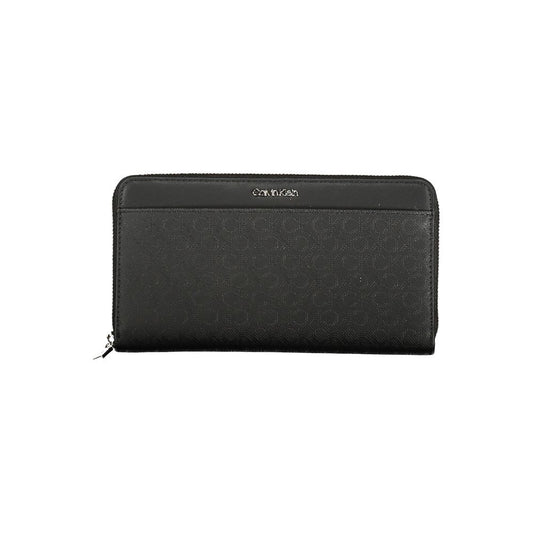 Calvin Klein Schwarze Polyester Damen Geldbörse