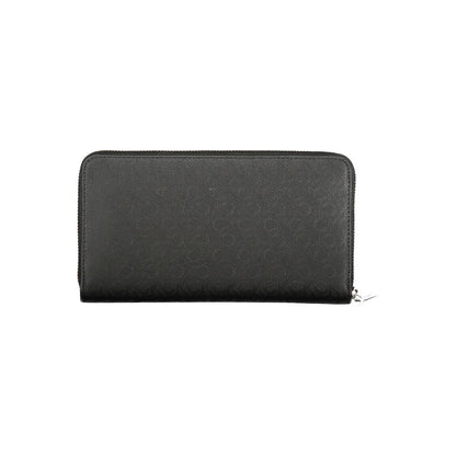 Calvin Klein Schwarze Polyester Damen Geldbörse
