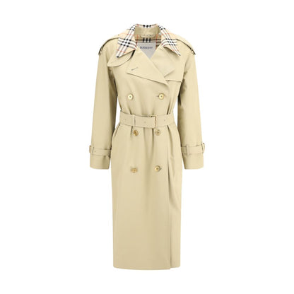 Burberry Castleford Trenchcoat mit Archive Check-Kragen