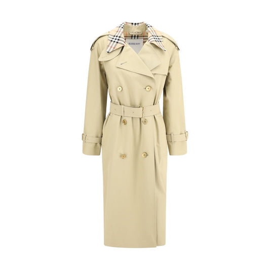 Burberry Castleford Trenchcoat mit Archive Check-Kragen