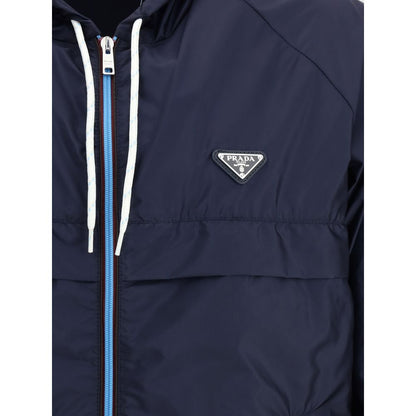 Prada Wasserdichte Kapuzenjacke