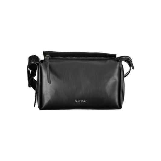 Calvin Klein Schwarze Polyester-Handtasche