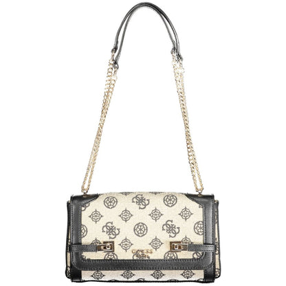 Guess Jeans – Schwarze Baumwollhandtasche