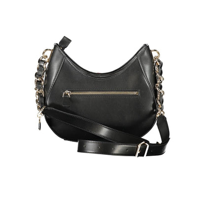 Guess Jeans Schwarze Polyethylen-Damenhandtasche