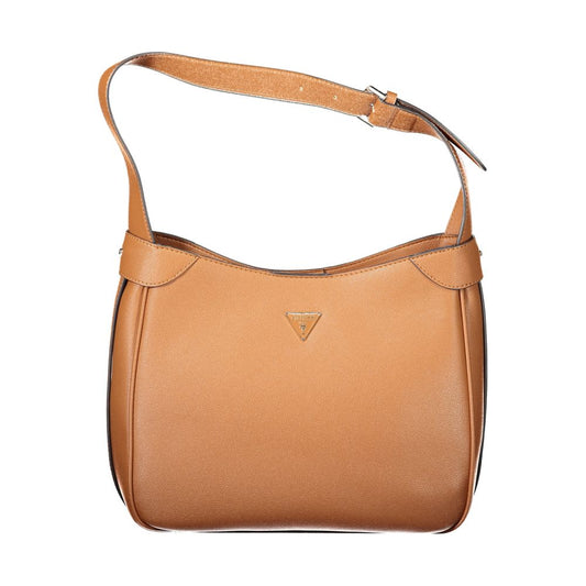 Guess Jeans Braune Polyethylen Damen Handtasche