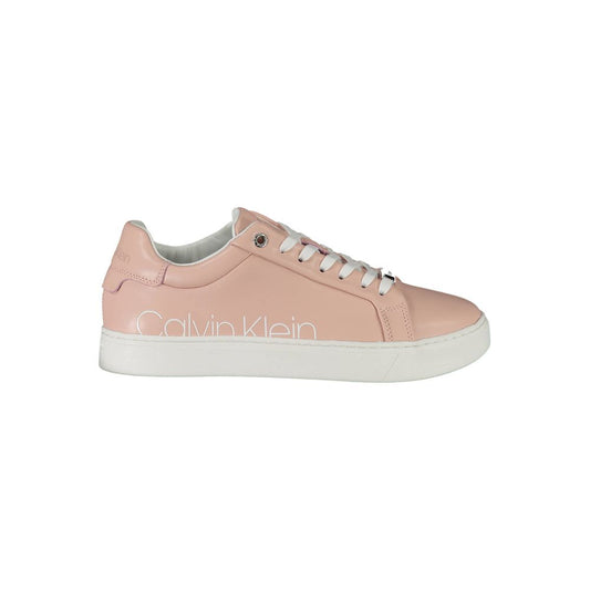 Calvin Klein Pink Polyester Damen Sneaker
