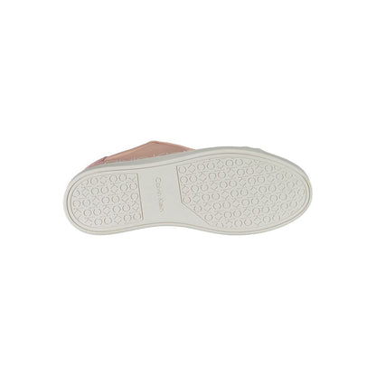 Calvin Klein Pink Polyester Damen Sneaker