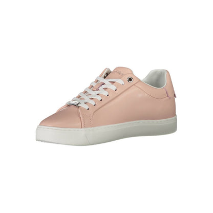 Calvin Klein Pink Polyester Damen Sneaker