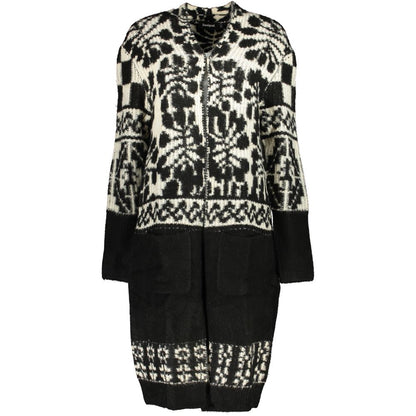 Desigual – Schicker Langarmmantel mit Kontrastdetails