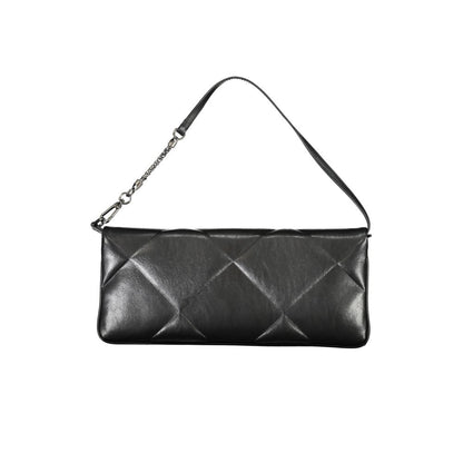 Calvin Klein Schwarze Polyester-Handtasche