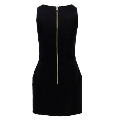 Balmain Schwarzes Wollkleid für Damen