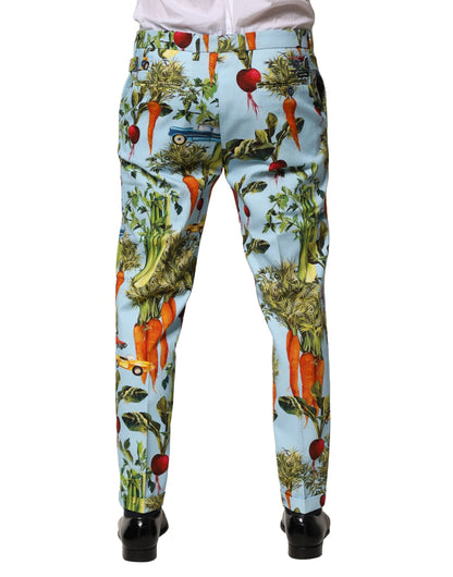 Dolce &amp; Gabbana Mehrfarbige konische Baumwollhose für Herren