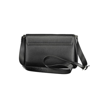 Calvin Klein Schwarze Polyester-Damenhandtasche