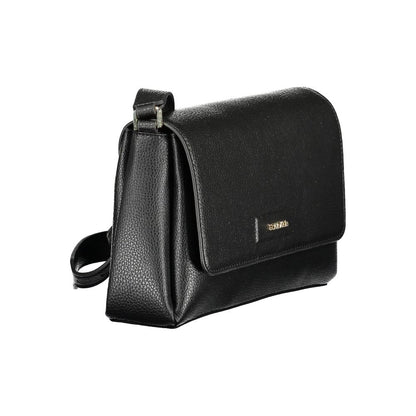 Calvin Klein Schwarze Polyester-Damenhandtasche