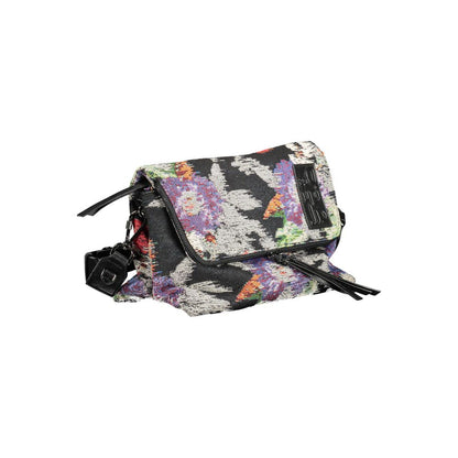 Desigual Schwarze Polyester-Damenhandtasche