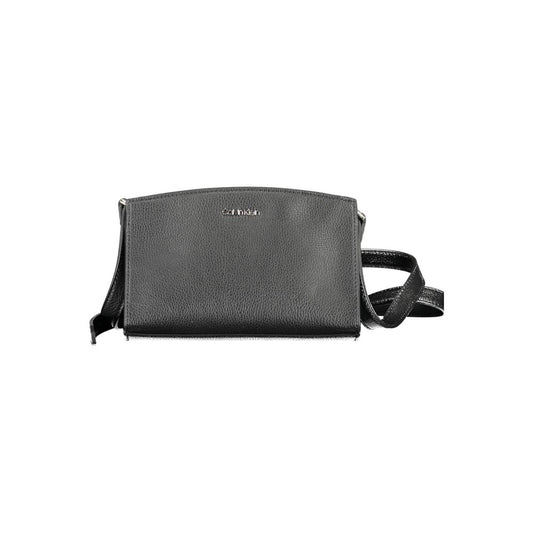 Calvin Klein Schwarze Polyester-Damenhandtasche