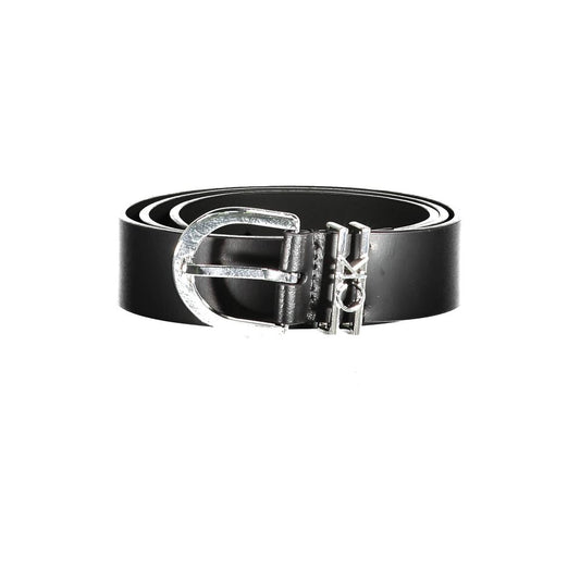 Calvin Klein Damengürtel aus schwarzem Leder