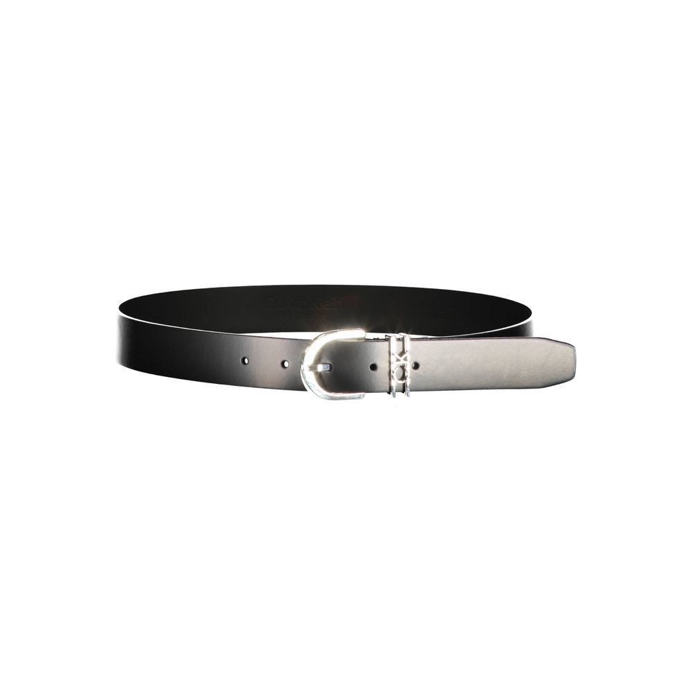 Calvin Klein Damengürtel aus schwarzem Leder