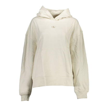 Calvin Klein Weißer Baumwollpullover für Damen