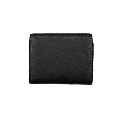 Calvin Klein Schwarze Polyester Damen Geldbörse