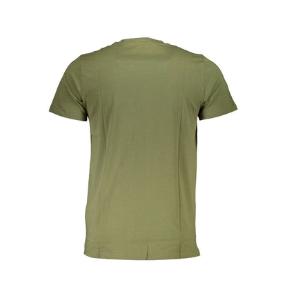 Grünes Baumwoll-T-Shirt der Cavalli-Klasse