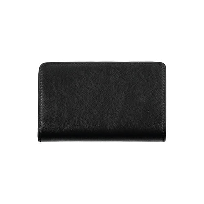 Calvin Klein – Schwarze Polyethylen-Geldbörse für Damen
