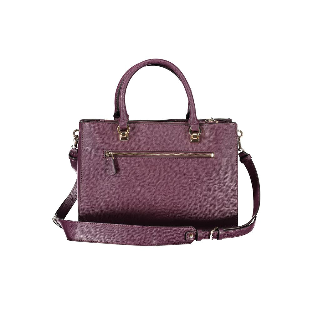 Guess Jeans – Lila Handtasche aus Polyethylen