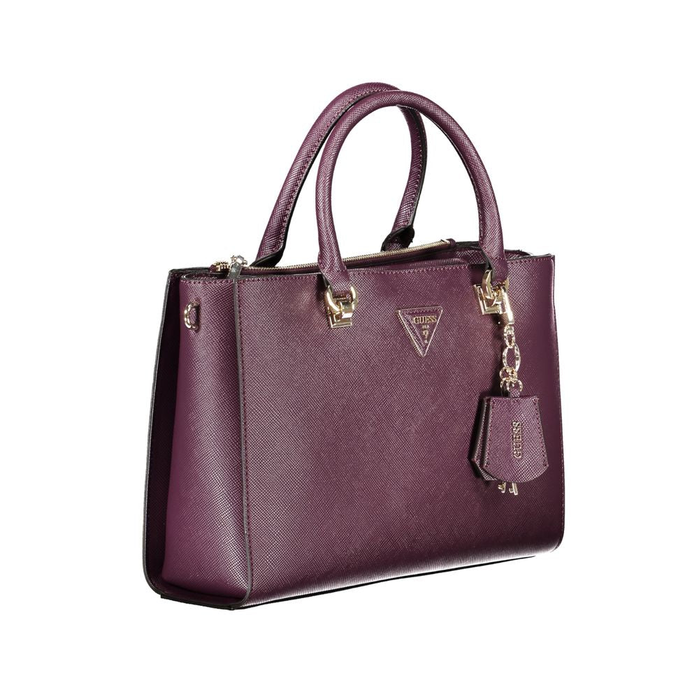 Guess Jeans – Lila Handtasche aus Polyethylen