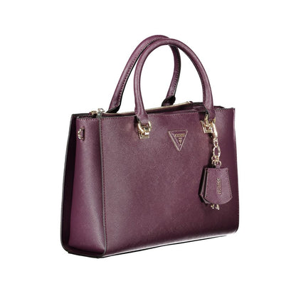 Guess Jeans – Lila Handtasche aus Polyethylen