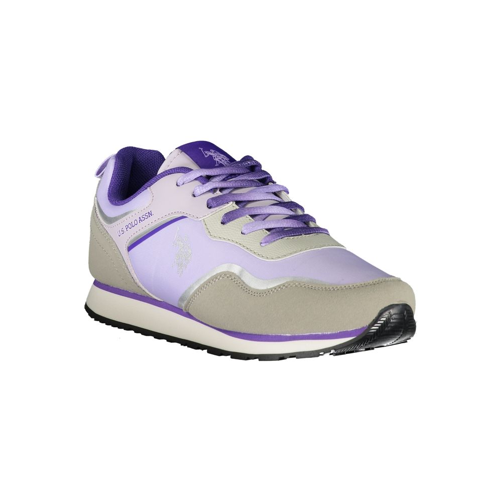 US POLO ASSN. Lila Polyester-Sneaker
