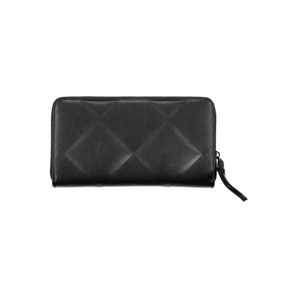 Calvin Klein – Elegante schwarze RFID-blockierende Geldbörse mit Logo
