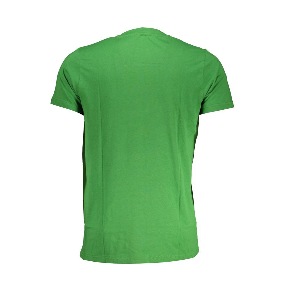 Grünes Baumwoll-T-Shirt der Cavalli Class