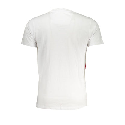 Weißes Baumwoll-T-Shirt der Cavalli Class