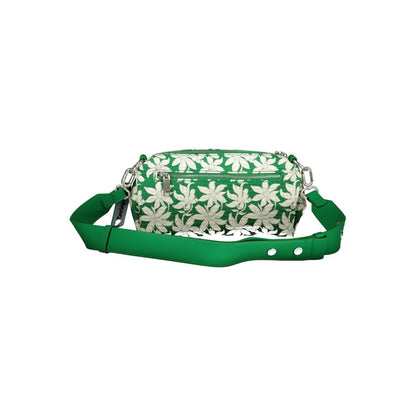 Desigual Grüne Polyethylen-Handtasche